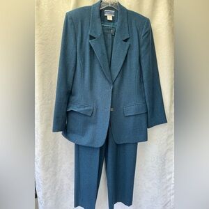 Vintage Pendleton Classic Wool Suit Set: Size 10 Jacket Size 12 pants
